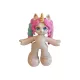 Jelli Crush Gummi Sours nyújtható és nyomkodható unikornis figura ruha nélkül, 14 cm - jó állapotú (D3)