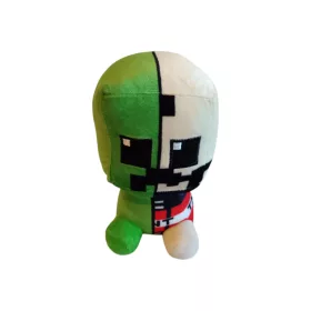 Minecraft zombi plüssfigura 20 cm - újszerű (H5)