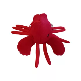Rák  plüssfigura 18 cm - újszerű (H4)