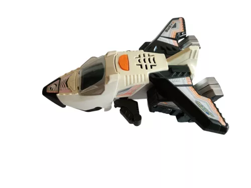 VTech Switch & Go Dinos SkySlicer – 2-az-1-ben Átalakítható Interaktív Dinoszaurusz és Vadászgép, 20 cm - jó állapotú (B7)