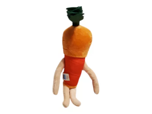 ALDI plüss répa, 20 cm – használt, újszerű állapotban (E3)