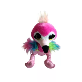 Flamingó plüssfigura 20 cm - jó állapotban (D7)