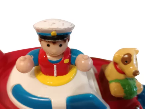 WOW Toys Tommy, a vontatóhajó, 15 cm - jó állapotú (B4) 