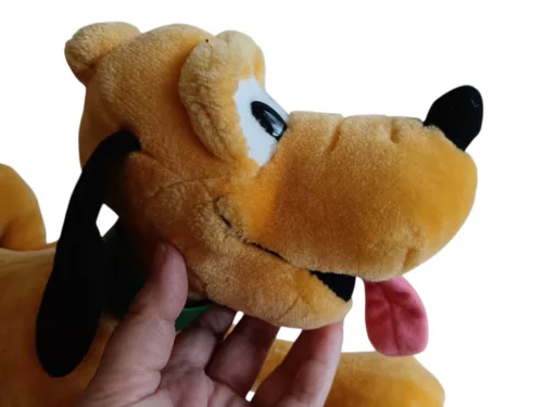 Plutó kutyus plüssfigura 32 cm – jó állapotú (C4)