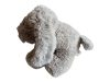Szürke kutya plüssfigura – 20 cm, újszerű (D1)