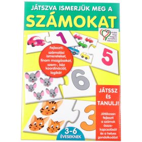   ÚJ Játszva megismerjük a számokat Készségfejlesztő játék