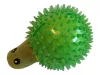 Teknős formájú tüskés labda kutyajáték, 13 cm – használt, újszerű állapotban (C4)