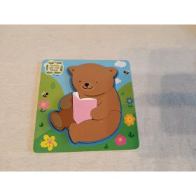   Down on the Farm fa macis puzzle – használt, újszerű állapotban (G4)