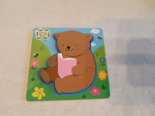 Down on the Farm fa macis puzzle – használt, újszerű állapotban (G4)