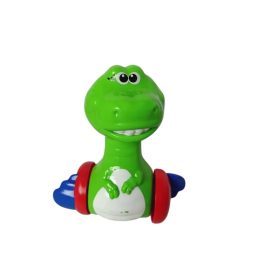 Guruló dinoszaurusz figura – jó állapotú, 13 cm  (G2)