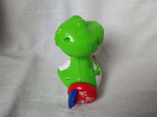 Guruló dinoszaurusz figura – használt jó állapotú, 13 cm  (G1)