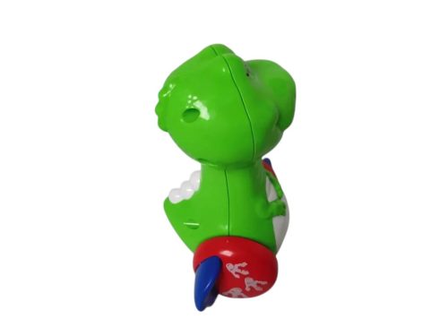 Guruló dinoszaurusz figura – jó állapotú, 13 cm  (G2)