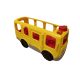 Fisher-Price zenélő kisbusz figura nélkül– 27 cm – jó állapotban (G3)