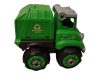Zöld szemetes autó, 16 cm – újszerű (C5)