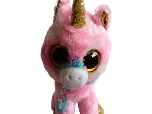 Ty unikornis plüssfigura – 17 cm, újszerű (D1)