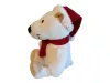 Jegesmedve plüssfigura 23 cm - újszerű (H5)