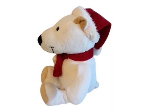 Jegesmedve plüssfigura 23 cm - újszerű (H5)