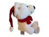 Jegesmedve plüssfigura 23 cm - újszerű (H5)
