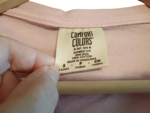 Comfort Colors Budapest női póló, S méret – jó állapotban (R3)