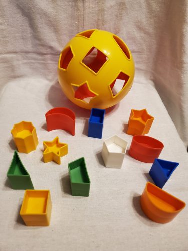 Használt jó állapotú berakóformás gömb (A6)