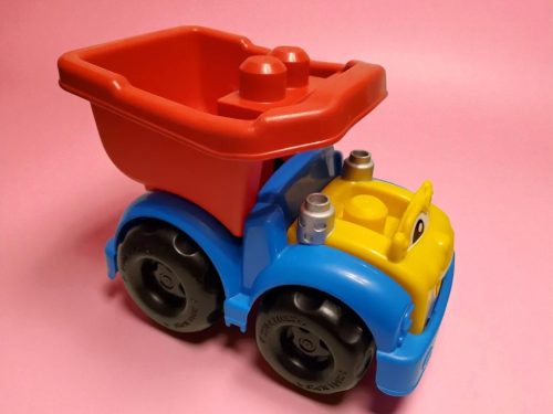 Mega Bloks teherautó, 24 cm – használt, újszerű állapotban (E3)