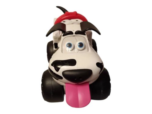 Street Dogs ütközős, beszélő dalmata kutyás autó - 30cm, jó állapotú (távirányító nélkül) (G3)