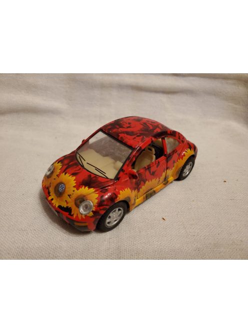 Wolksvagen virágos fém autó (A4)