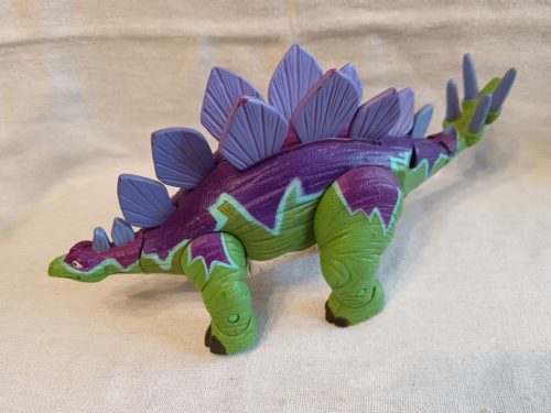 Színes dinoszaurusz figura használt, jó állapotban – 25 cm (G4)