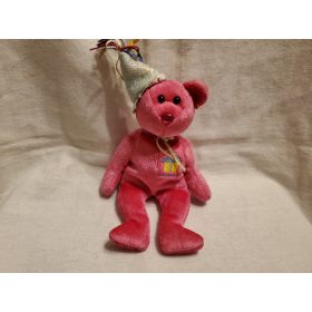 Használt Rózsaszín ty maci (e3)