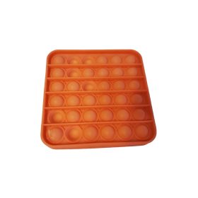   Narancssárga pop it stresszoldó játék – használt újszerű állapotú (13×13 cm) (b5)