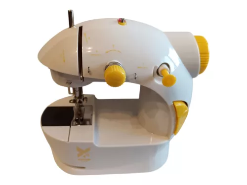 KPCB Tech KPSM-201 mini elektromos varrógép kiegészítőkkel és varráskönyvvel – csomagsérült, újszerű (D6)
