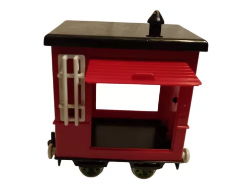 Postás Pat (Postman Pat) Royal Mail postakocsi nyitható oldalfallal – 14 cm – használt, jó állapotú (H6)
