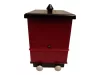 Postás Pat (Postman Pat) Royal Mail postakocsi nyitható oldalfallal – 14 cm – használt, jó állapotú (H6)