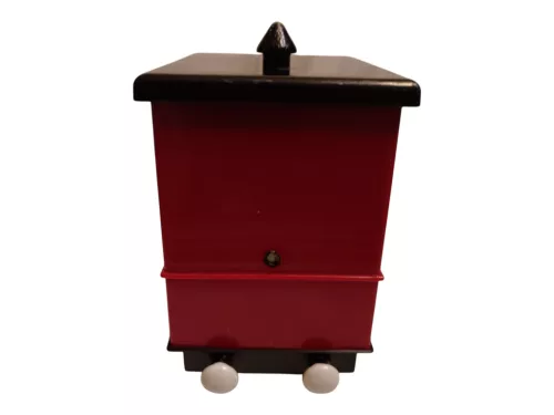 Postás Pat (Postman Pat) Royal Mail postakocsi nyitható oldalfallal – 14 cm – használt, jó állapotú (H6)