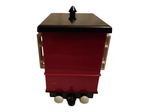 Postás Pat (Postman Pat) Royal Mail postakocsi nyitható oldalfallal – 14 cm – használt, jó állapotú (H6)