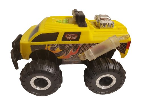 Sárga zenélő terepjáró 25 cm - jó állapotban (c2)