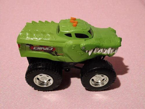 Dinó szörnyautó, 25 cm – használt, újszerű állapotban (A2)