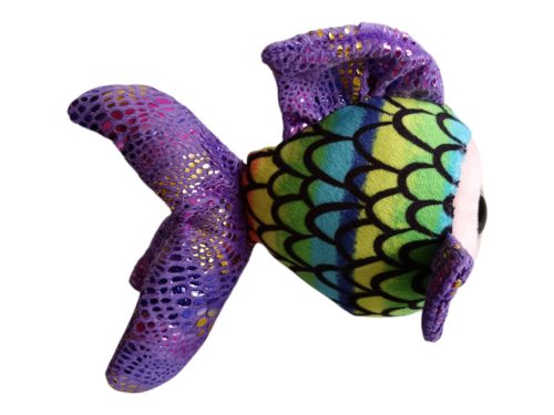 Ty halacska plüssfigura – 17 cm, újszerű (D1)