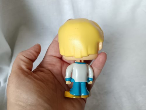 Scooby-Doo Fred figura használt, jó állapotban, 10 cm-es méretben (G2) 