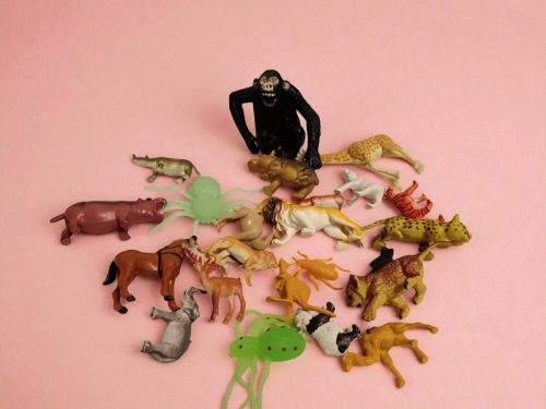 Vadállatos játékfigura csomag – használt, jó állapotban (G2) 