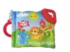 Lorelli Vadállatok textil baba könyvecske, 13 × 13 cm – újszerű (A3)