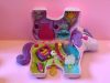Polly Pocket unikornis kastély játékszett, 30×25 cm – használt, újszerű állapotban (G2) 