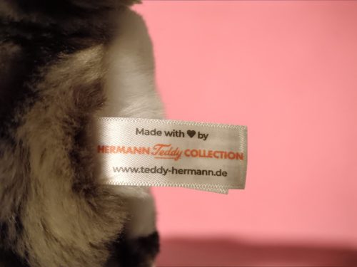 Hermann Teddy Collection plüss tigris  kb. 23 cm – újszerű (C7) 