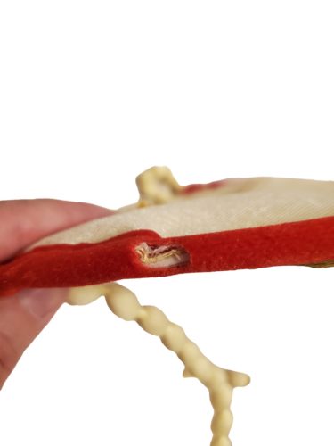 Használt Hímzett indiai kistáska (C4)