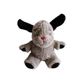   Szürke nyuszi plüssfigura 20 cm – használt, jó állapotú (B5)