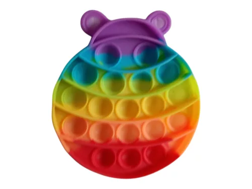 Katica formájú Pop It fidget stresszoldó játék, 11 cm – jó állapotú (C5)