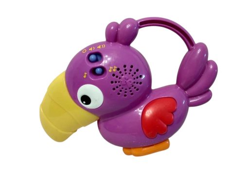Fisher Price angol nyelvű zenélő madár használt állapotú - 22 cm (a5)