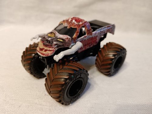 Monster Jam Zombie kisautó – használt, újszerű állapotban (G4)