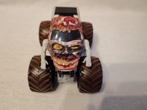 Monster Jam Zombie kisautó – használt, újszerű állapotban (G4)