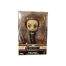   Avengers: Endgame Cosbaby (S) Mini Figura The Wasp (Unmasked Verzió) 10 cm - új (H1)